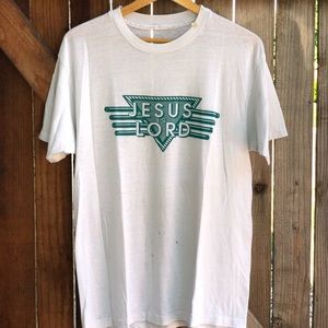Vintage 80's Jesus is Lord T Shirt